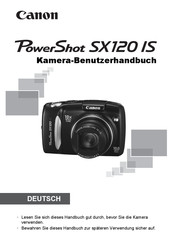 Canon PowerShot SX120 IS Benutzerhandbuch