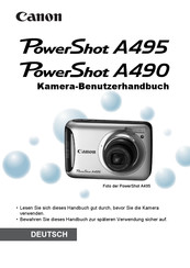 Canon PowerShot A495 Benutzerhandbuch