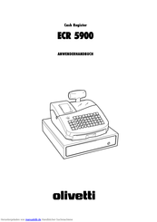 Olivetti ECR 5900 Handbuch