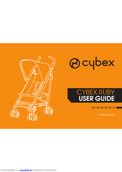 Cybex RUBY Benutzerhandbuch