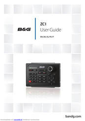 BandG ZC1 Benutzerhandbuch
