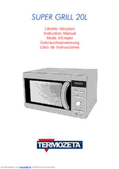 Termozeta SUPER GRILL 20L Gebrauchsanweisung