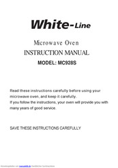 Whiteline MC928S Handbuch
