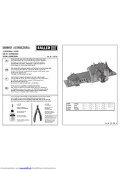 FALLER 110116 Montageanleitung