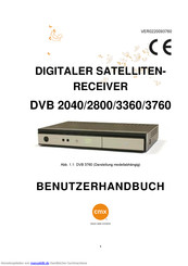 Cmx DVB 3760 Benutzerhandbuch