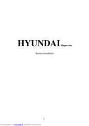 Hyundai Fingercam Benutzerhandbuch