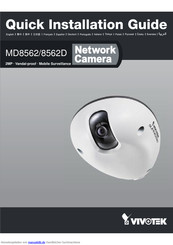 Vivotek MD8562 Installationsanleitung