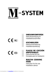 M-System MGK 603 Gebrauchsanweisung Und Installationsanleitung