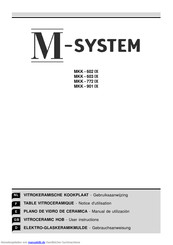 M-System MKK - 603 IX Gebrauchsanweisung