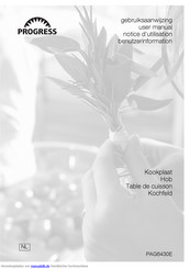 Progress PAG6430E Benutzerinformation