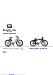 Sachs Bikes Pedelec Beast Betriebsanleitung