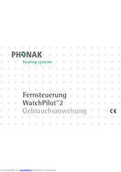 Phonak WatchPilot 2 Gebrauchsanweisung