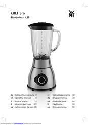 Wmf KULT pro Gebrauchsanweisung