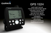 Garmin GPS 152H Schnellstartanleitung
