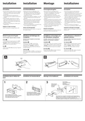 Sony FM Installationshandbuch
