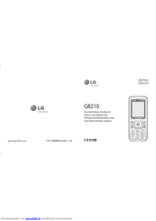 LG GB210 Handbuch