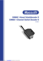 Massoth DiMAX 1 Bedienungsanleitung