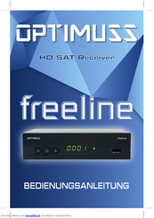 Optimuss freeline Bedienungsanleitung