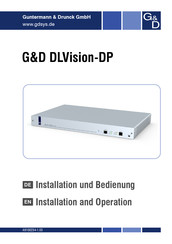 G&D DLVision-DP Handbuch
