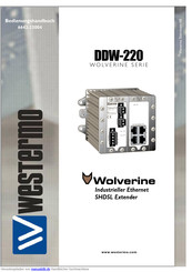 Westermo DDW-220 Handbuch