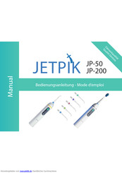 Jetpik JP-50 Bedienungsanleitung