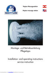 Neptun Massagestation Montage- Und Betriebsanleitung