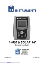 HT Instruments Solar I-V Benutzerhandbuch
