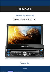 Xomax XM-DTSBN927 v2 Bedienungsanleitung