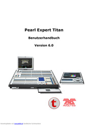 Avolites Pearl Expert Titan Benutzerhandbuch