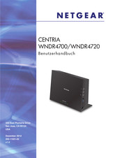 NETGEAR CENTRIA WNDR4720 Benutzerhandbuch