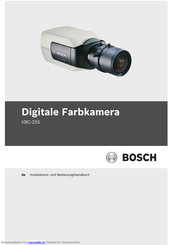 Bosch VBC-255 Bedienungsanleitung