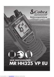 Cobra Marine MR HH325 VP EU Bedienungsanleitung