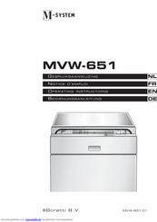 M-System MVW-651 Bedienungsanleitung