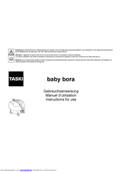 Taski baby bora Gebrauchsanweisung