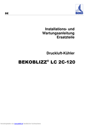 Beko BEKOBLIZZ LC 2C-120 Installation Und Wartung
