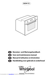 Whirlpool AKZM 751 Benutzerhandbuch Und Wartungshandbuch