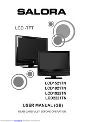 Salora LCD1921TN Bedienungsanleitung
