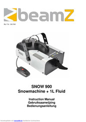 Beamz SNOW 900 Bedienungsanleitung