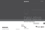 Sony DAV-IS10 Bedienungsanleitung