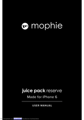 Mophie Juice pack reserve Kurzanleitung