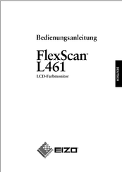 Eizo FlexScan L461 Bedienungsanleitung
