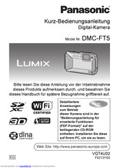 Panasonic DMC-FT5 Lumix Handbuch
