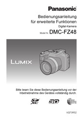 Panasonic lumix DMC-FZ48 Bedienungsanleitung