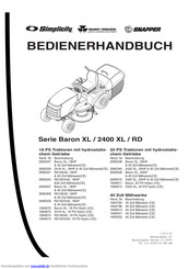 Simplicity Serie Baron 2400 XL Handbuch