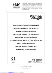 Venga VG CMM 1 Handbuch