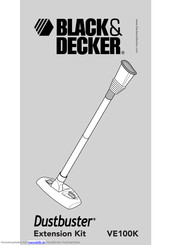 Black & Decker VE100K Dustbuster Handbuch