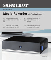 Silvercrest MR 6100x - IAN 53671 Bedienungsanleitung