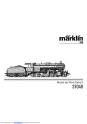 Marklin 37048 Bedienungsanleitung