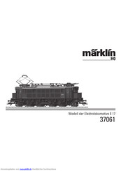 Marklin 37061 Bedienungsanleitung