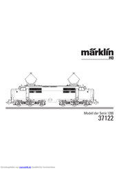 Marklin 37122 Bedienungsanleitung